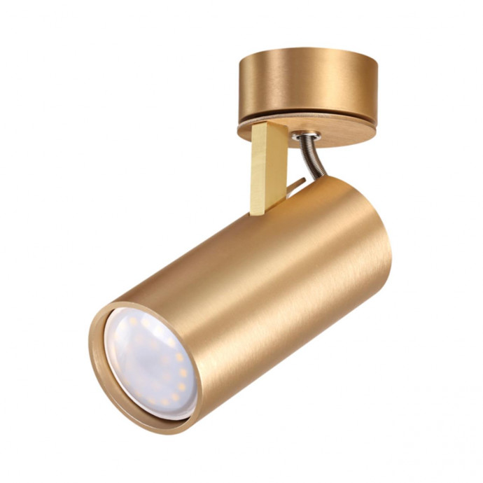 3876/1C HIGHTECH ODL19 265 золотистый Потолочный светильник GU10 1*50W 220V KIKO