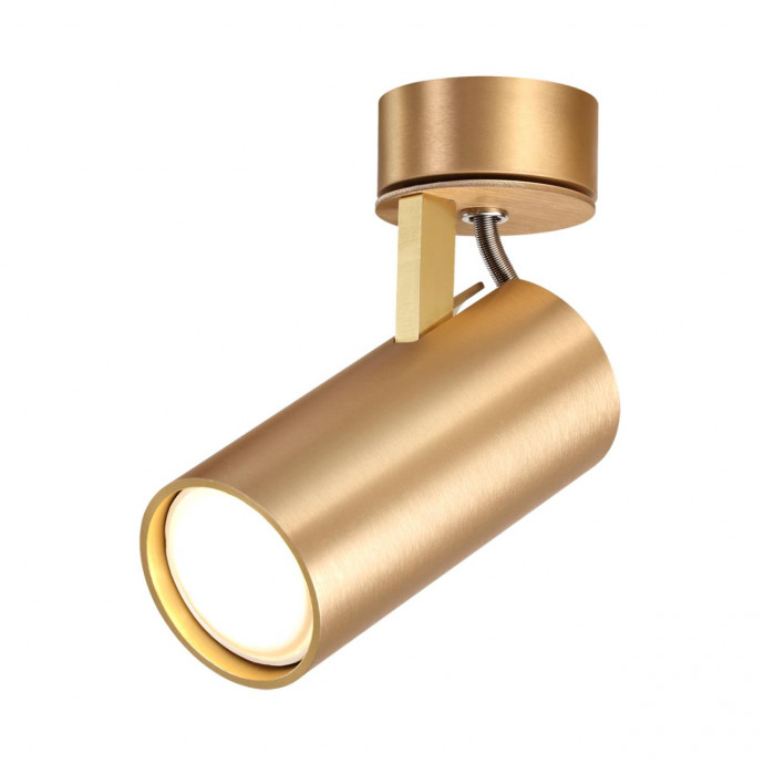3876/1C HIGHTECH ODL19 265 золотистый Потолочный светильник GU10 1*50W 220V KIKO