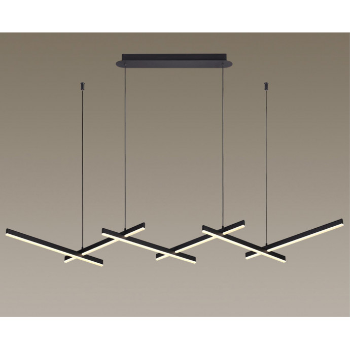 3890/85L L-VISION ODL20 146 черный/металл Подвесной светильник LED 4000K 85W 220V RUDY