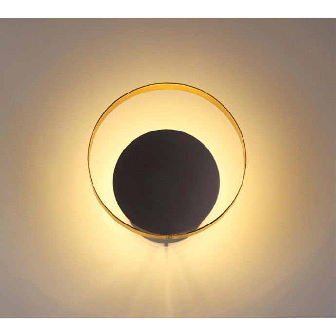 3899/7WB HIGHTECH ODL20 187 черный/металл Настенный светильник LED 3000K 7W 220V MONDY