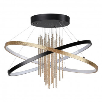 3901/70CL L-VISION ODL22 215 черный/золотистый/металл Потолочный светильник IP20 LED 70W 3340Лм 4000K MONICA