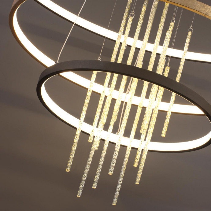 3901/99L L-VISION ODL20 215 золотистый/стекло/металл Подвесной светильник LED 4000K 113W 220V MONICA