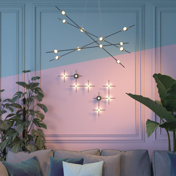 3906/48L L-VISION ODL20 139 золотистый/металл Подвесной светильник LED 4000K 48W 220V COSTELLA