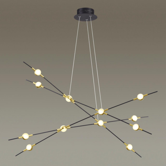 3906/48L L-VISION ODL20 139 золотистый/металл Подвесной светильник LED 4000K 48W 220V COSTELLA