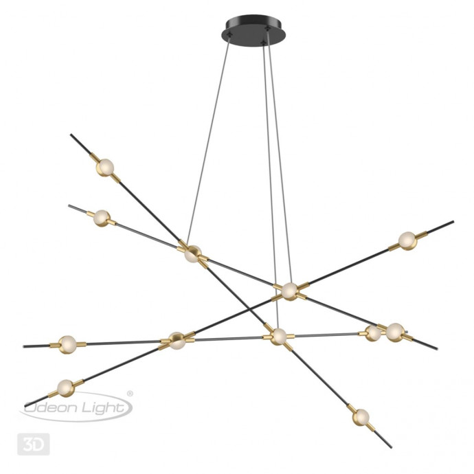 3906/48L L-VISION ODL20 139 золотистый/металл Подвесной светильник LED 4000K 48W 220V COSTELLA