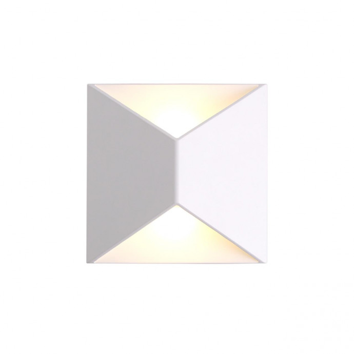 3909/10WL HIGHTECH ODL20 241 белый/металл Настенный светильник LED 3500K 10W 220V IP65 TIBRO