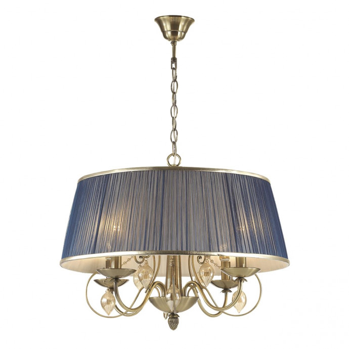 3921/4 CLASSIC ODL18 496 бронза/ткань/стекло Люстра IP20 E14 4*40W 220V NIAGARA