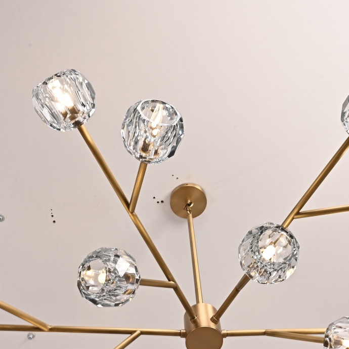 Люстра Boule De Cristal Round Chandelier 18 By Imperiumloft
