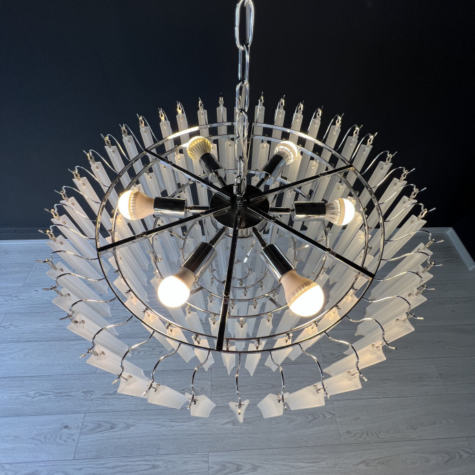 Люстра Eich Chandelier Nova 9 D65 Nickel By Imperiumloft