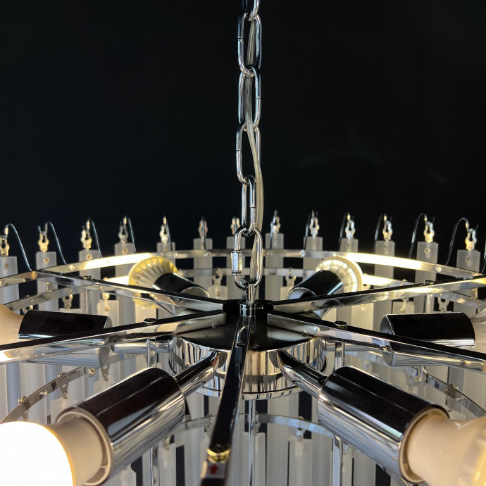 Люстра Eich Chandelier Nova 9 D65 Nickel By Imperiumloft