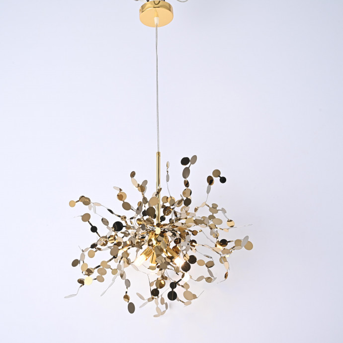 Люстра Tezani Argent Suspension Pendant Lamp 40 Gold By Imperiumloft
