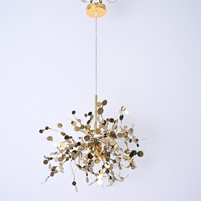 Люстра Tezani Argent Suspension Pendant Lamp 40 Gold By Imperiumloft