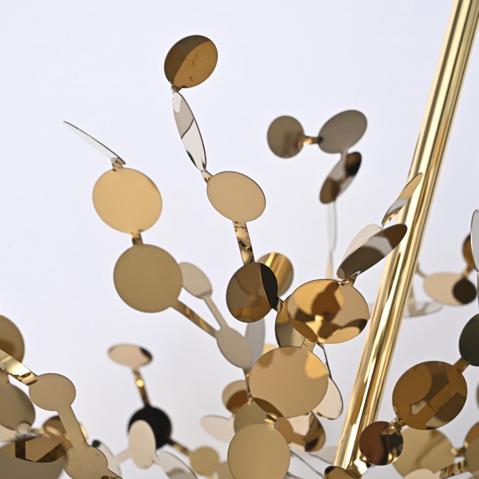 Люстра Tezani Argent Suspension Pendant Lamp 40 Gold By Imperiumloft