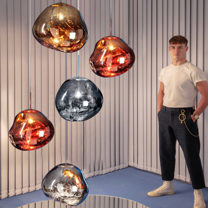 Подвесной Светильник Tom Dixon Melt Pendant Silver D38 By Imperiumloft