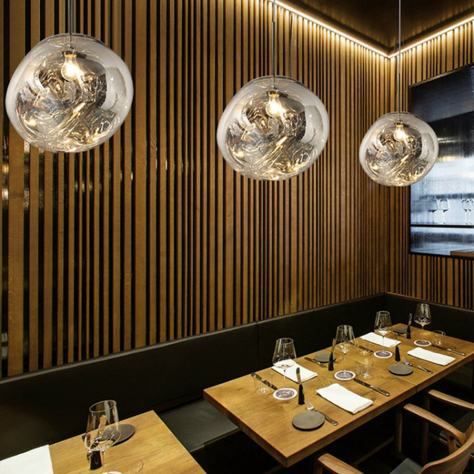 Подвесной Светильник Tom Dixon Melt Pendant Silver D38 By Imperiumloft