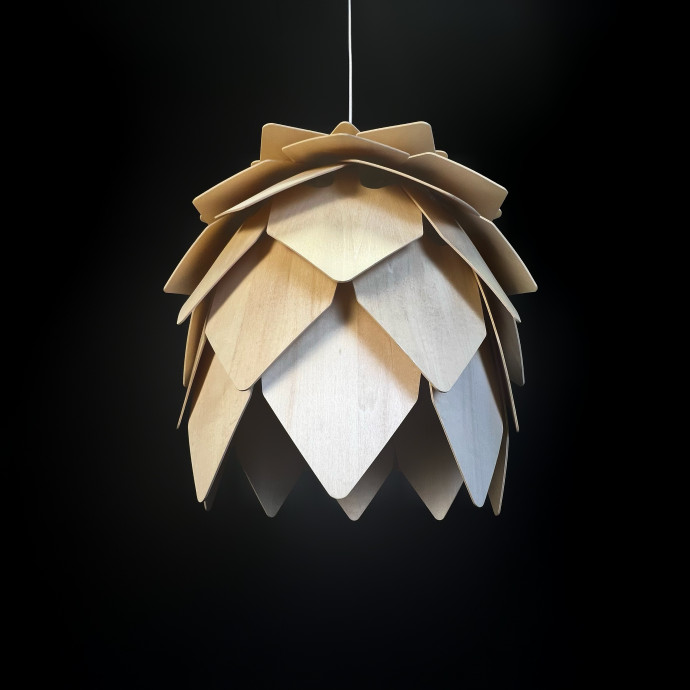 Подвесной Светильник Crimea Pine Cone Natural Wood D50 By Imperiumloft
