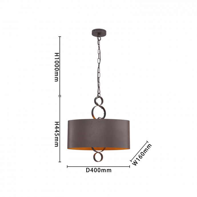 Люстра подвесная Favourite Ferrous 4007-2P