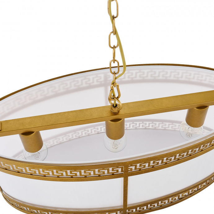 4011-3PC, подвесная люстра, L600xW250xH395/1395, 3xE14x40W