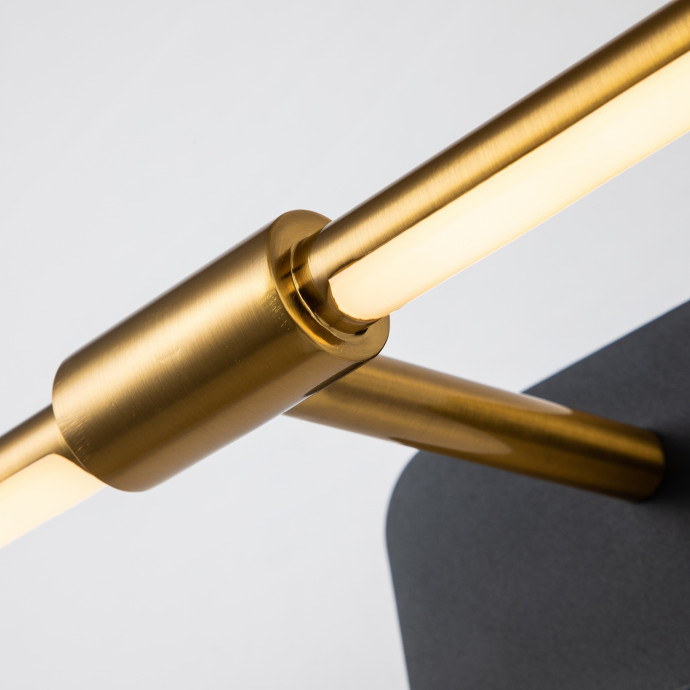 4016-2W, настенный светильник, D155xW630xH80, LEDx10W, 750LM, 3000K, IP20, included