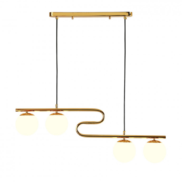 4037-4P, подвесная люстра, L800xW120xH280/1280, 4xE14LEDx5W