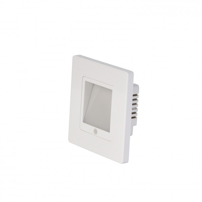 4047-1W, настенный светильник, D30xW86xH86, LEDx1W, 20LM, 3000K, IP20, included, sensor
