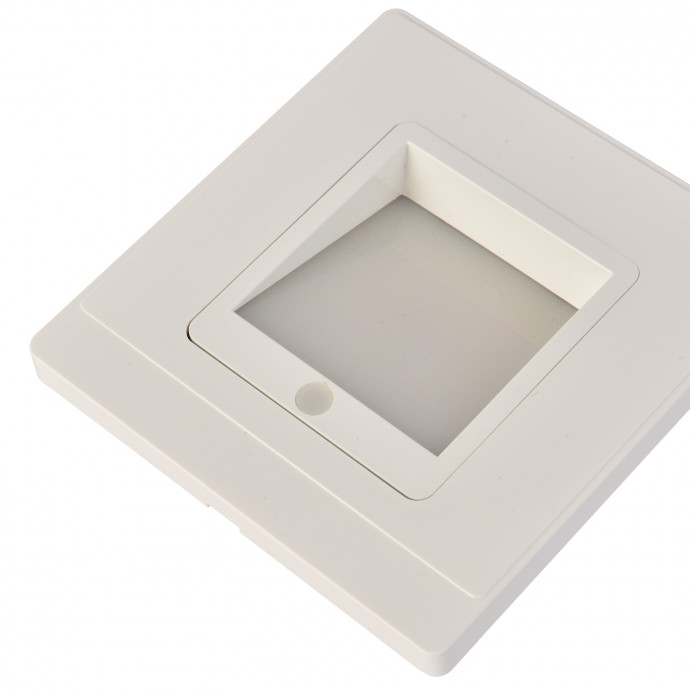 4047-1W, настенный светильник, D30xW86xH86, LEDx1W, 20LM, 3000K, IP20, included, sensor