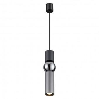 4070/5L L-VISION ODL19 312 серый/хром Подвес GU10 1*5W SAKRA