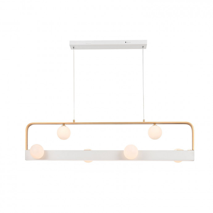 4073-6P, подвесная люстра, L1200xW240xH200/1200, 6xG9LEDx10W + LEDx18W, 1000LM, 4000K, included