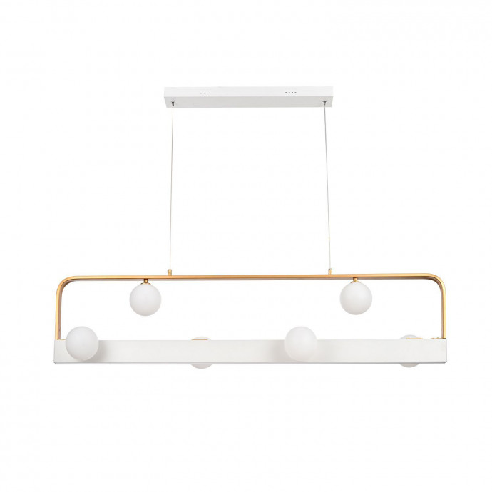 4073-6P, подвесная люстра, L1200xW240xH200/1200, 6xG9LEDx10W + LEDx18W, 1000LM, 4000K, included