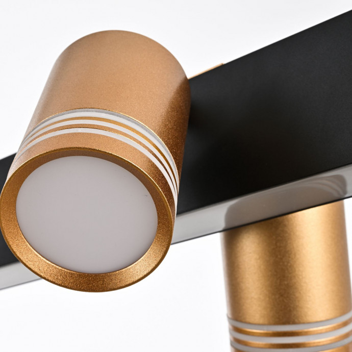 4074-6P, подвесная люстра, L1200xW190xH600, 6xGU10LEDx10W + LEDx18W, 700LM, 4000K, included