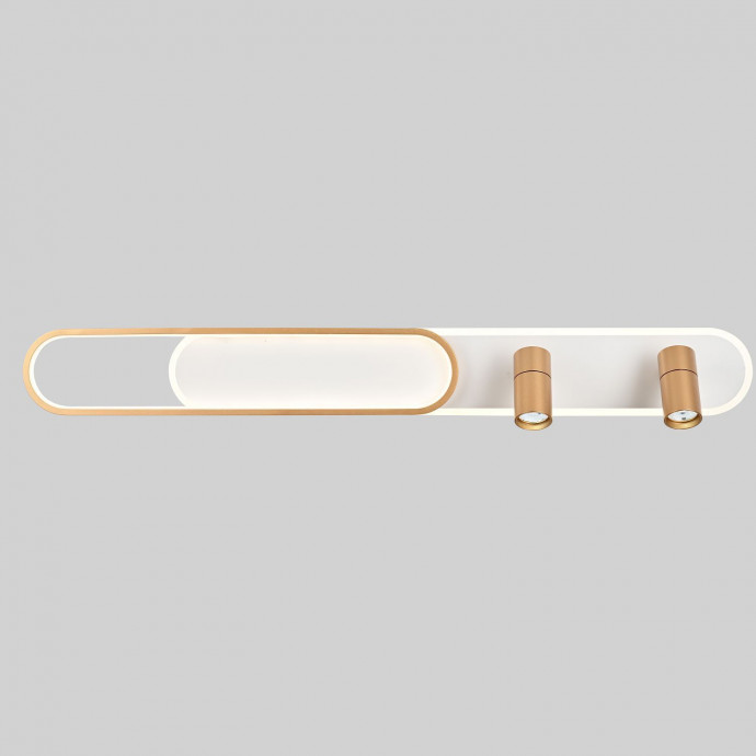 4075-2C, потолочный светильник, L1000xW120xH160, LEDx50W, 2200-4200LM, 3000-6000K, included, remote control