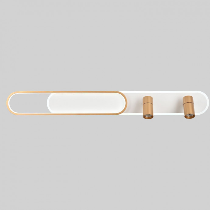 4075-2C, потолочный светильник, L1000xW120xH160, LEDx50W, 2200-4200LM, 3000-6000K, included, remote control