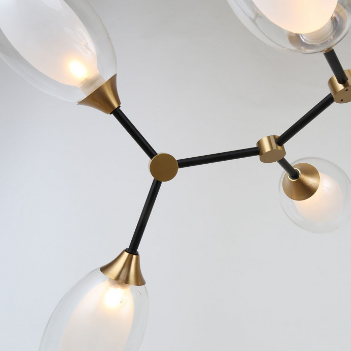 4083-8P, подвесная люстра, L890xW800xH350, 8xG9x40W