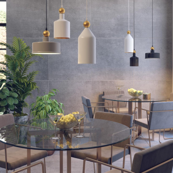 4085/1 PENDANT ODL19 361 темн.серый/золотой Подвес Е27 1*40W 220V BOLLI