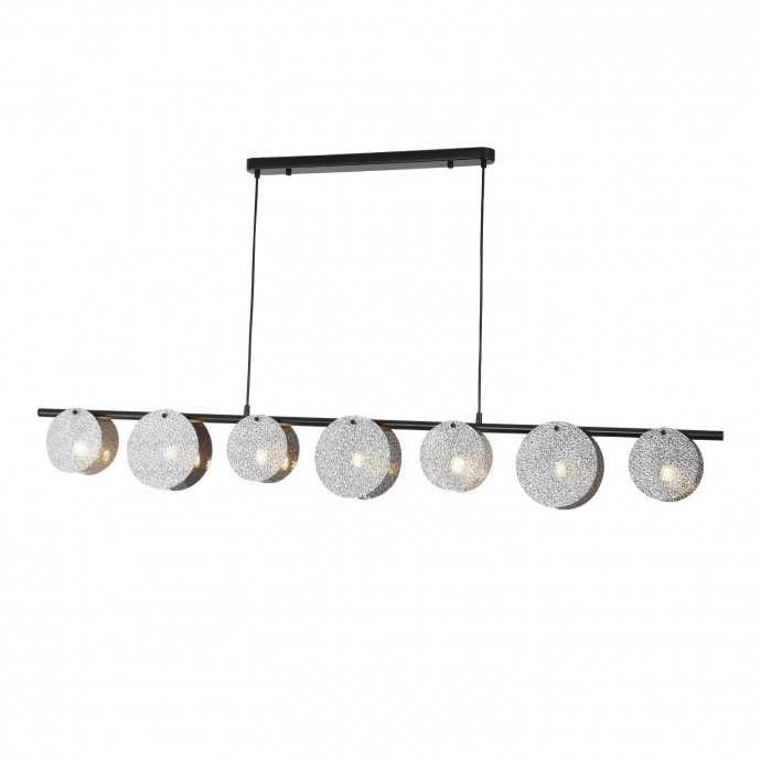 4104-7P, подвесная люстра, L1540xW170xH600/1200, 7xG9x40W