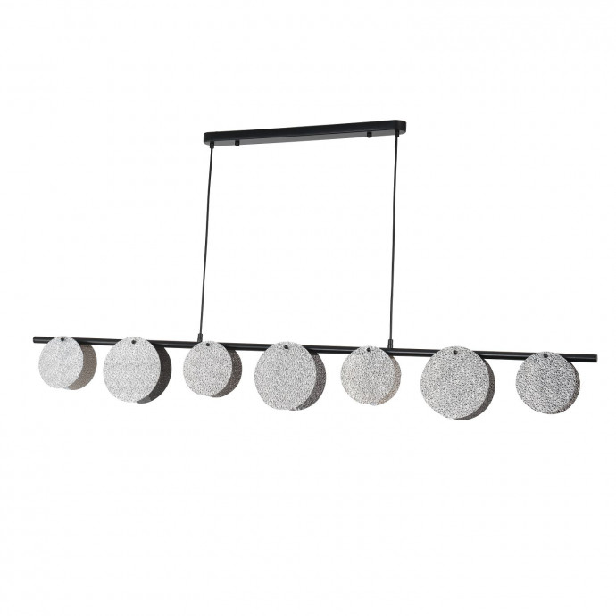 4104-7P, подвесная люстра, L1540xW170xH600/1200, 7xG9x40W