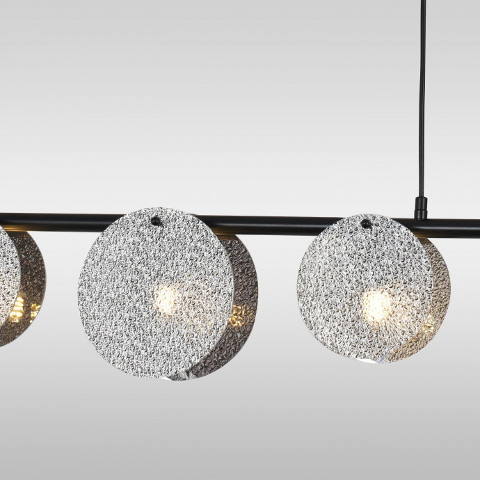 4104-7P, подвесная люстра, L1540xW170xH600/1200, 7xG9x40W