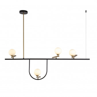 4109-4P, подвесная люстра, L1200xW280xH1000, 4xG9LEDx5W