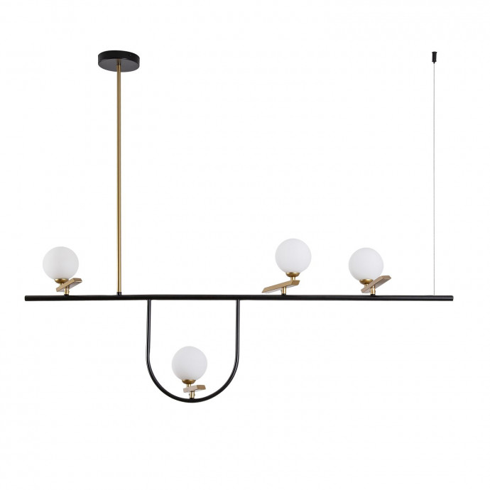 4109-4P, подвесная люстра, L1200xW280xH1000, 4xG9LEDx5W