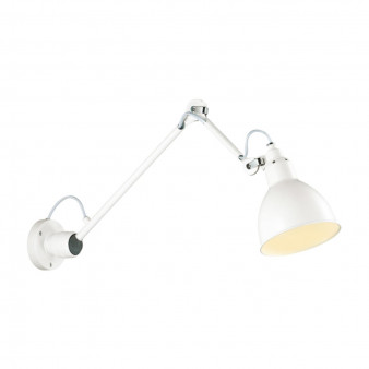 4126/1WD MODERN ODL19 525 белый Бра на кронштейне Е14 1*40W ARTA