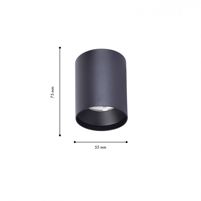 4151-1U, потолочный светильник, W54xH75, LEDx7W, 42V, угол рассеивания: 24°, 500LM, 3000-6000K, IP20, included
