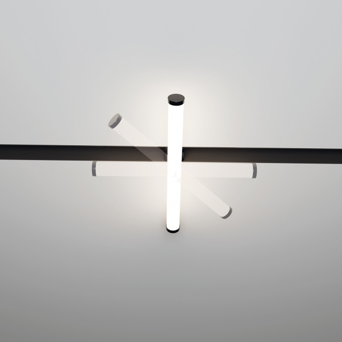 4158-2U, потолочный светильник, L604xW28xH82, LEDx10W, 42V, угол рассеивания: 120°, 1250LM, 3000-6000K, IP20, included