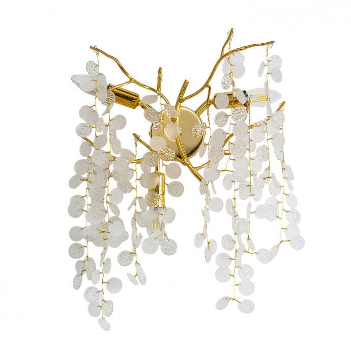 4161-3W, настенный светильник, D150xW380xH600, 3xE14x40W