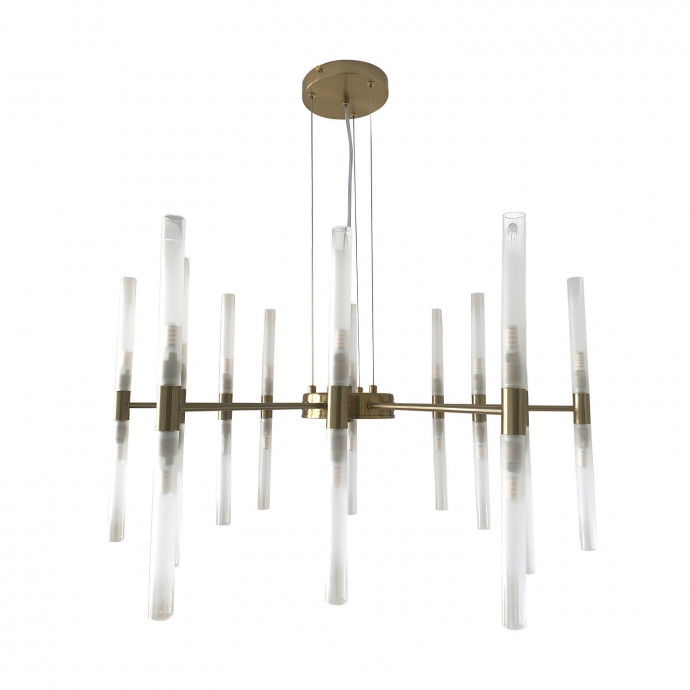 4196-20P, подвесная люстра, D770xH800/1200, 20xG9x20W