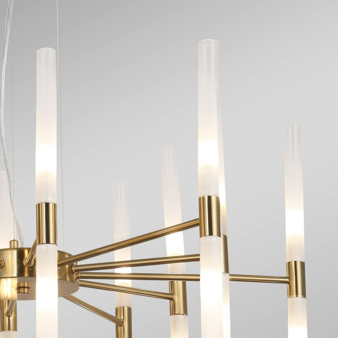 4196-20P, подвесная люстра, D770xH800/1200, 20xG9x20W