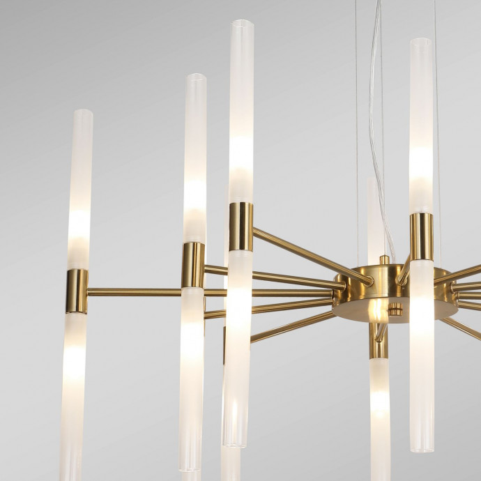 4196-20P, подвесная люстра, D770xH800/1200, 20xG9x20W