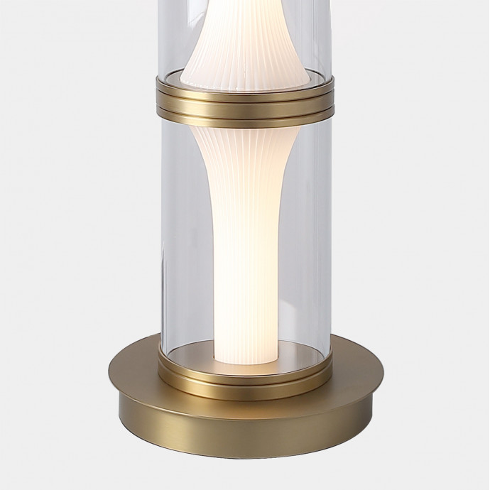 4244-1F, напольный светильник, D260xH1100, LEDx28W, 730LM, 4000K, included, switch