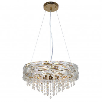 4251-6P, подвесная люстра, D410xH350/1220, 6xG9x40W