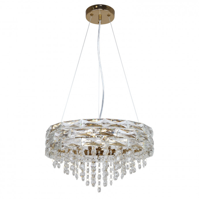 4251-6P, подвесная люстра, D410xH350/1220, 6xG9x40W