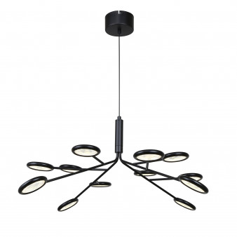 4252-12P, подвесная/потолочная люстра, D650xH320/1320, 12xLEDx3W, 3060LM, 4000K, included